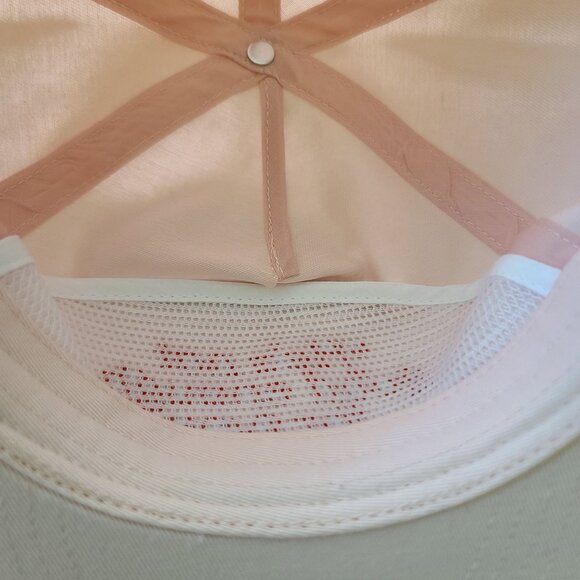 Urban Outfitters Embroidered He’s Not Good Enough For You Baseball Cap Pink NWOT - Picture 6 of 7